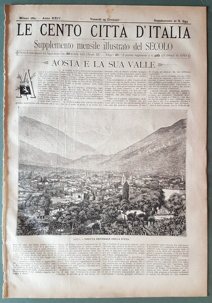 Le cento cittÃ d'Italia - AOSTA E LA SUA VALLE