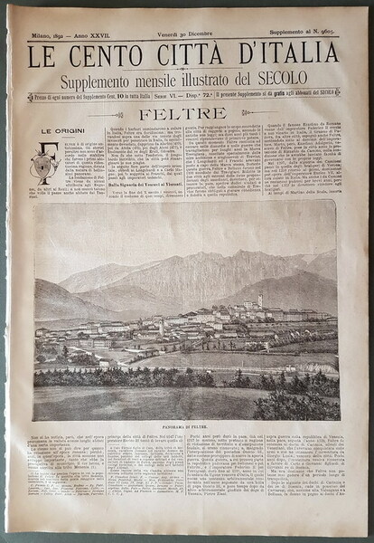 Le cento cittÃ d'Italia - FELTRE