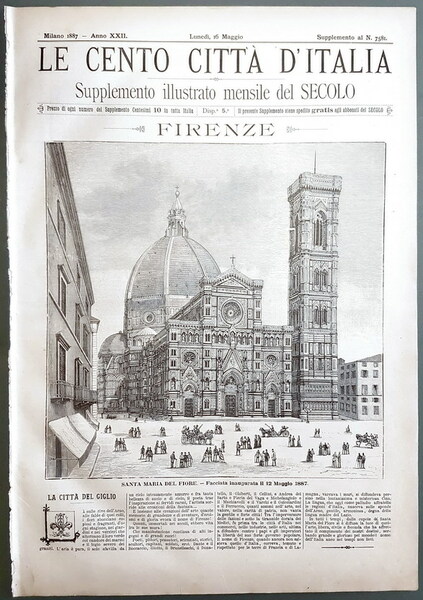 Le cento cittÃ d'Italia - FIRENZE