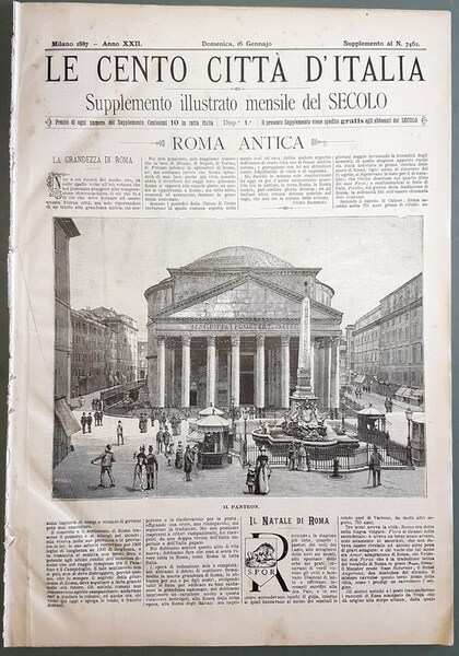 Le cento cittÃ d'Italia - ROMA ANTICA