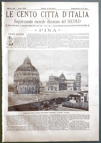 Le cento cittÃ d'Italia - PISA
