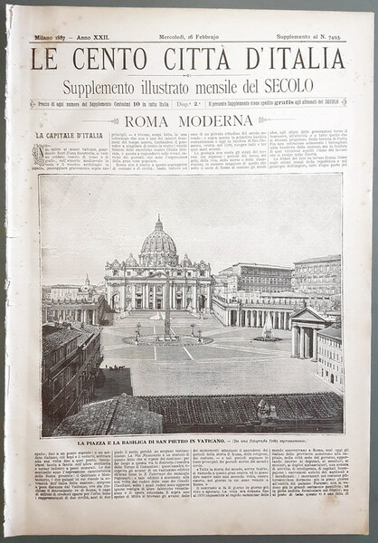 Le cento cittÃ d'Italia - ROMA MODERNA
