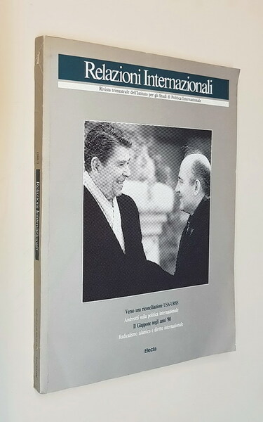 RELAZIONI INTERNAZIONALI - Rivista trimestrale dell'Istituto per gli Studi di …