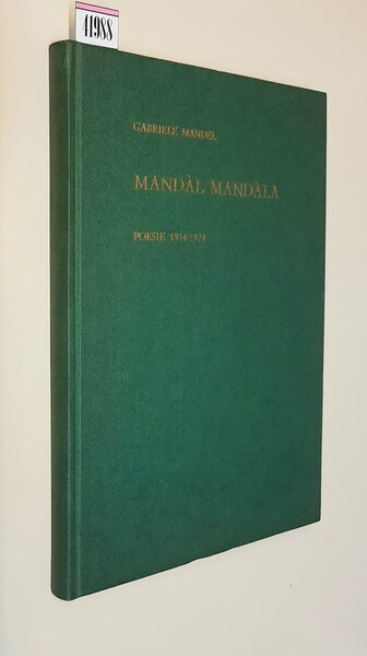 MANDAL MANDALA - Poesie 1954-1974