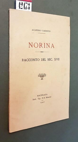 NORINA - Racconto del sec. XVII