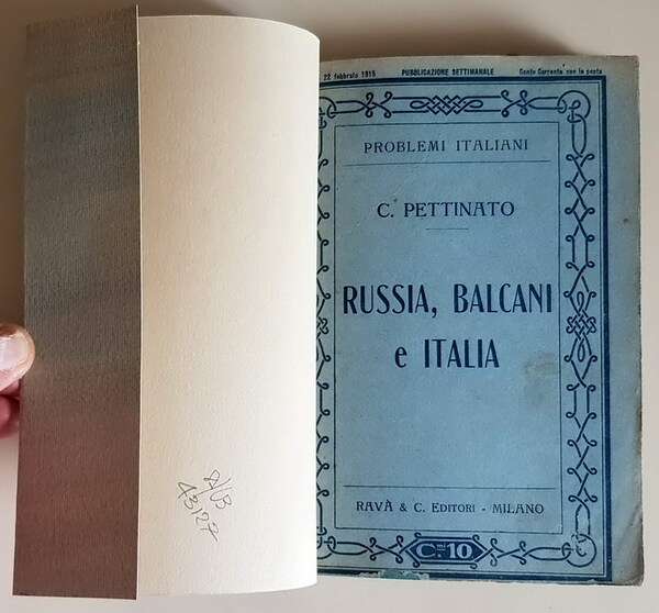 RUSSIA, BALCANI E ITALIA