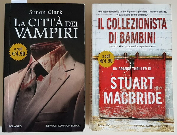 N. 2 romanzi: LA CITTA' DEI VAMPIRI e IL COLLEZIONISTA …