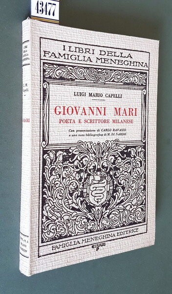 GIOVANNI MARI POETA E SCRITTORE MILANESE - Con presentazione di …