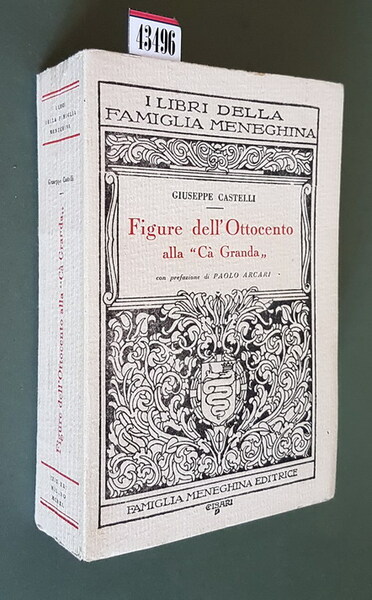 FIGURE DELL'OTTOCENTO ALLA CA' GRANDA - Amministratori, Medici, Farmacisti