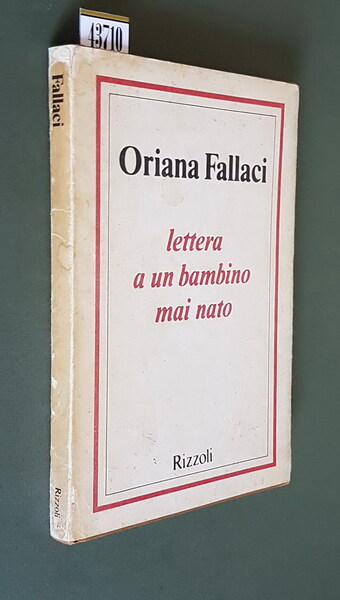 LETTERA A UN BAMBINO MAI NATO