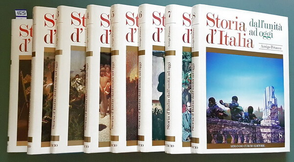 STORIA D'ITALIA dall'unitÃ ad oggi (N. 8 volumi)