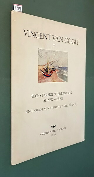 VINCENT VAN GOGH sechs farbige wiedergaben seiner werke