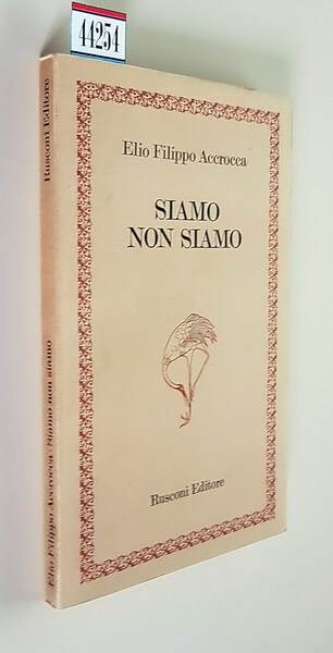 SIAMO NON SIAMO