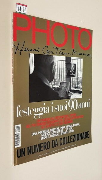 PHOTO - HENRI CARTIER-BRESSON festeggia i suoi 90 anni