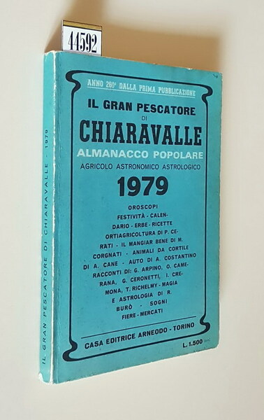 IL GRAN PESCATORE DI CHIARAVALLE - ALMANACCO POPOLARE agricolo, astronomico, …