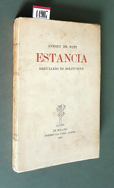 ESTANCIA breviario di solitudine