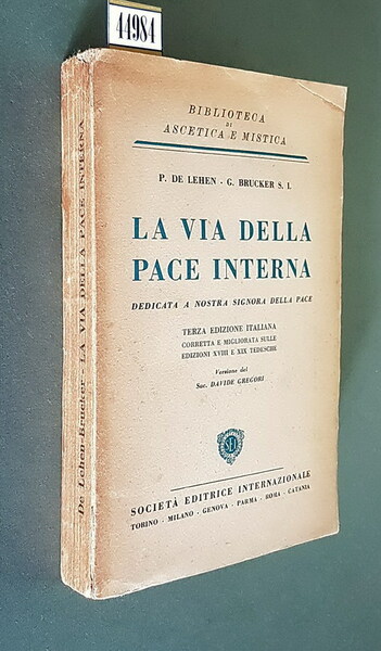 LA VIA DELLA PACE INTERNA dedicata a Nostra Signora della …