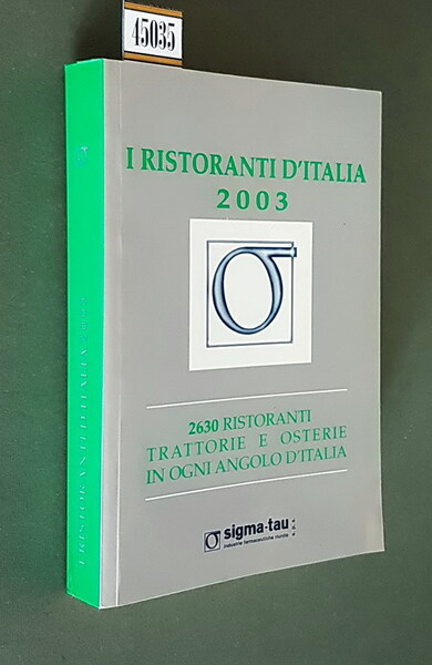 I RISTORANTI D'ITALIA 2003