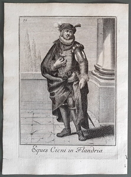 Cavaliere DEL CIGNO nel Brabante