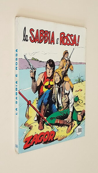ZAGOR - LA SABBIA E' ROSSA (Zenith gigante) N. 166