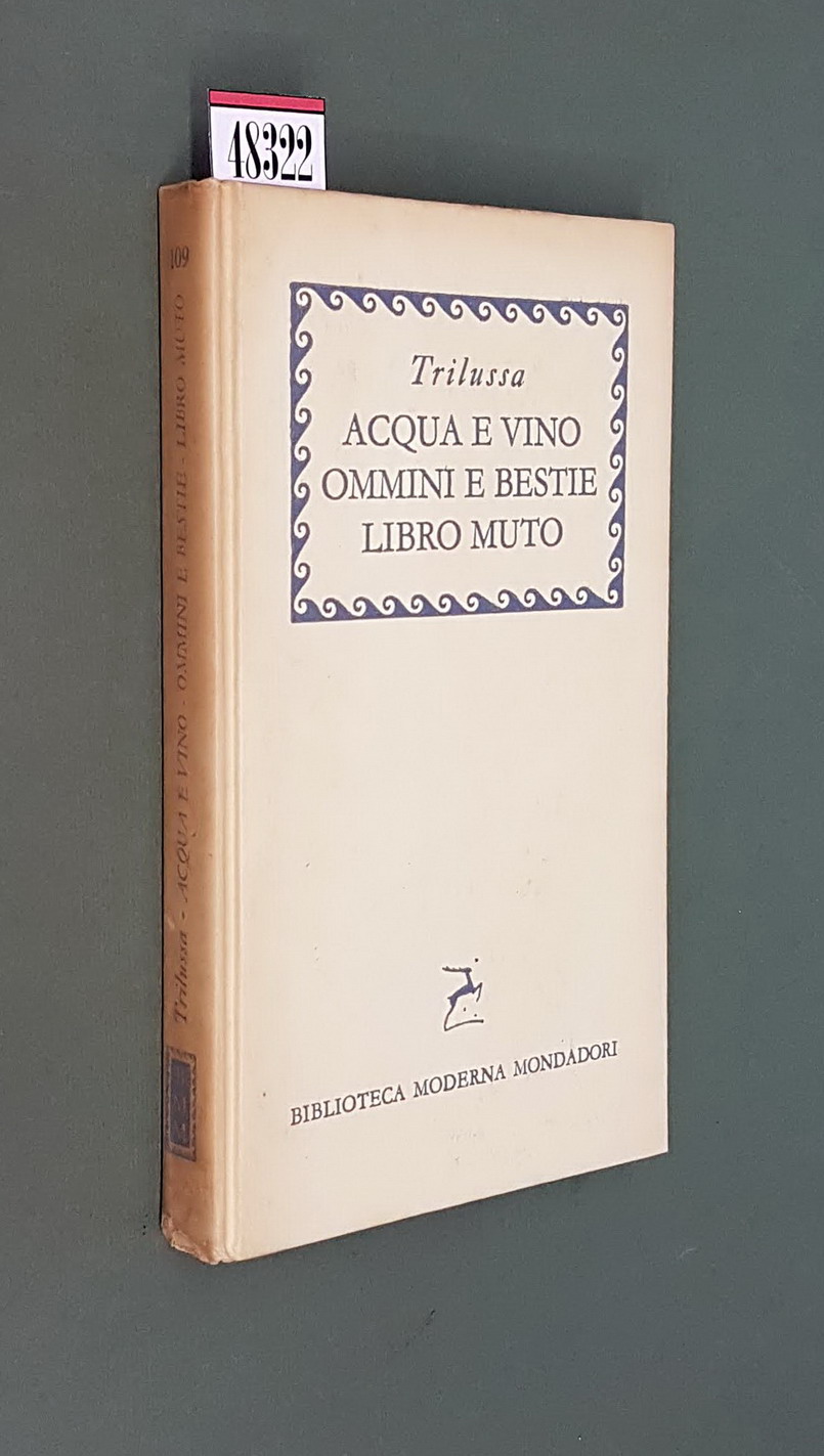 ACQUA E VINO - OMMINI E BESTIE - LIBRO MUTO