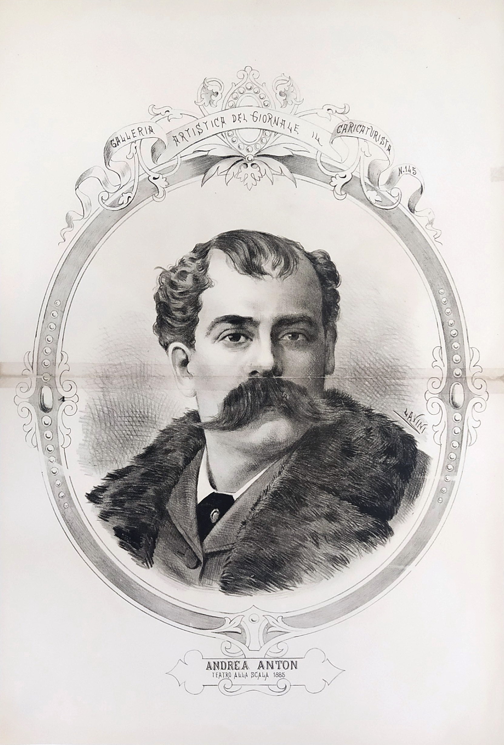 ANDREA ANTON - Teatro della scala 1885