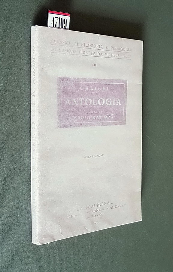 ANTOLOGIA scritti scelti con introduzione e note a cura di …