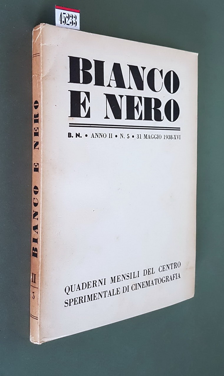 BIANCO E NERO (anno II) - N. 5 (maggio 1938) …