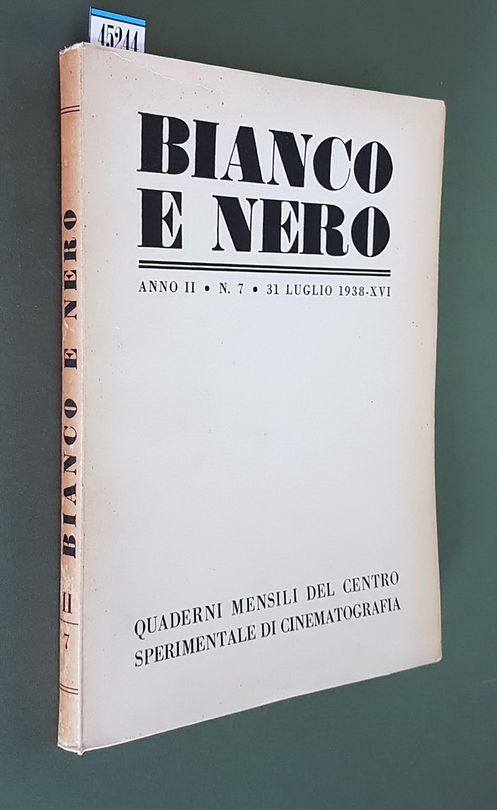 BIANCO E NERO (anno II) - N. 7 (31 luglio …