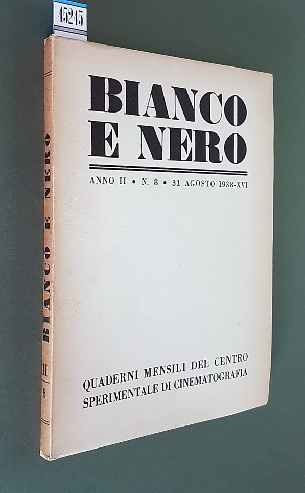 BIANCO E NERO (anno II) - N. 8 (31 agosto …