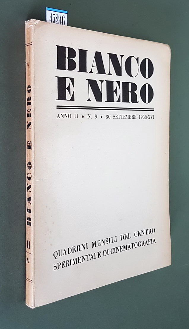 BIANCO E NERO (anno II) - N. 9 (30 settembre …