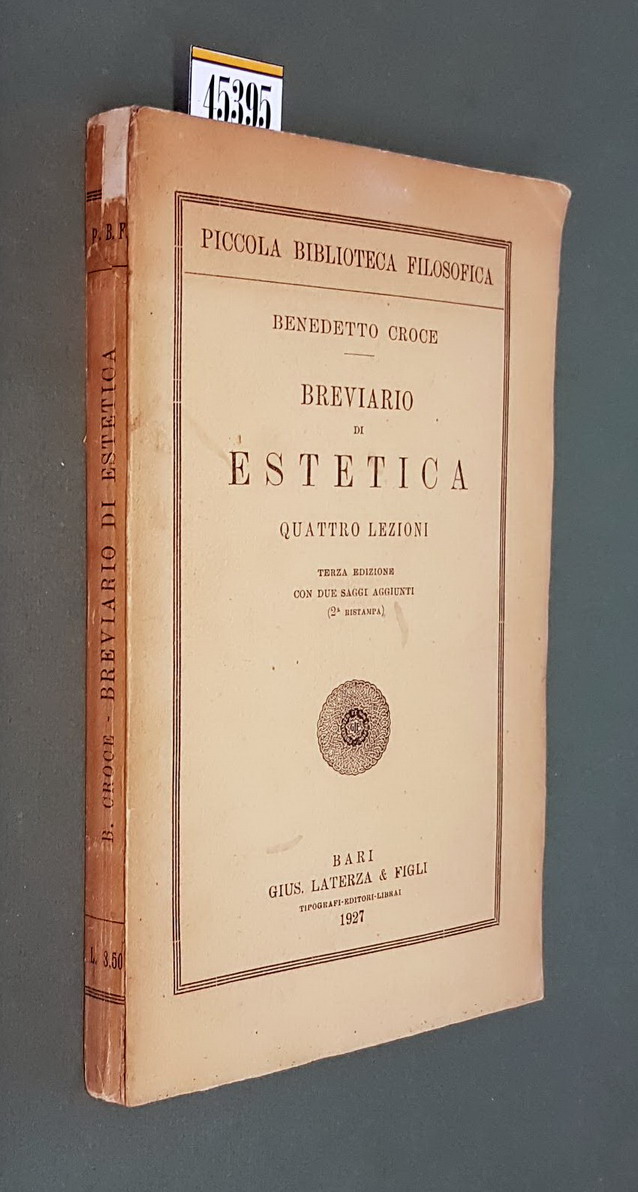 BREVIARIO DI ESTETICA quattro lezioni