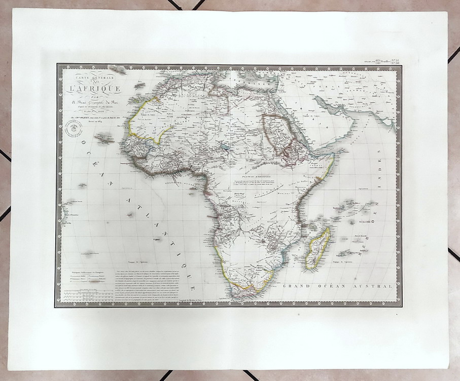 CARTE GENERALE DE L'AFRIQUE