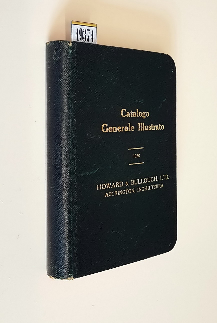 CATALOGO GENERALE ILLUSTRATO con particolari e calcoli inerenti al macchinario …