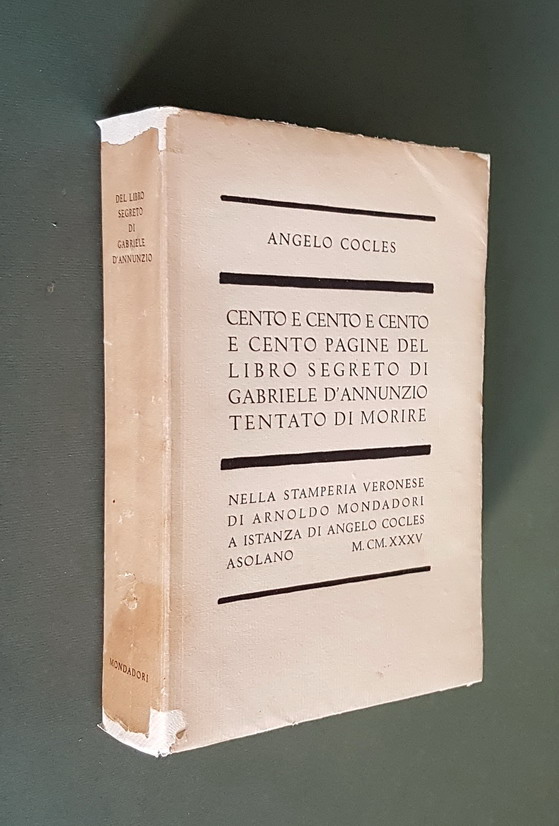 CENTO E CENTO E CENTO E CENTO PAGINE DEL LIBRO …