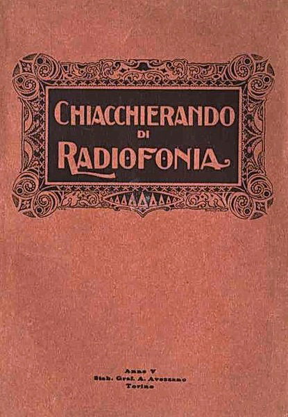 CHIACCHIERANDO DI RADIOFONIA