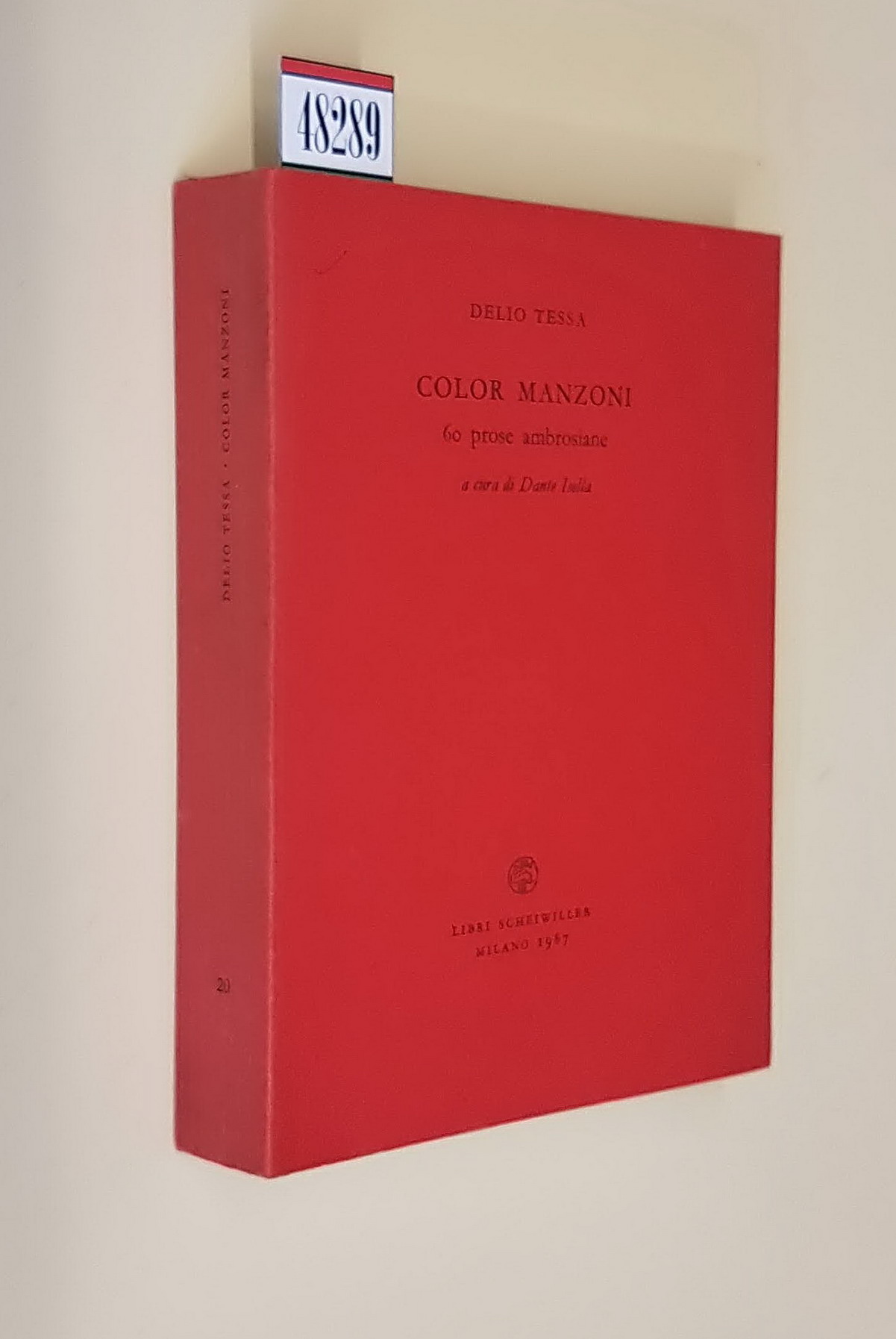 COLOR MANZONI - 60 prose ambrosiane