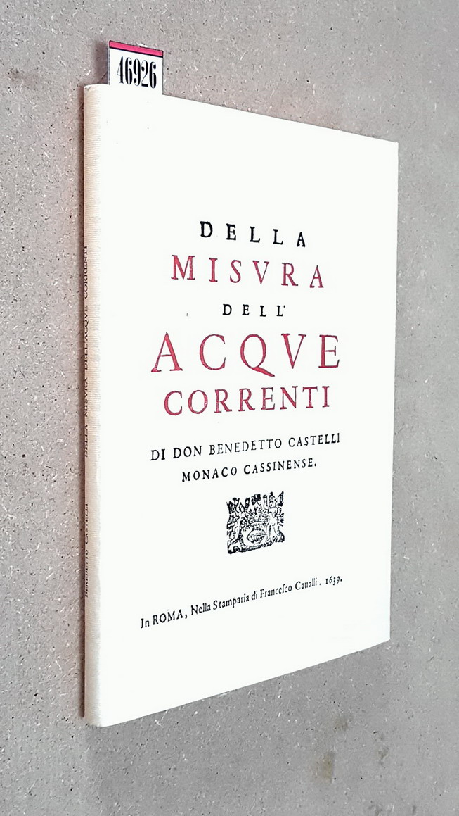 DELLA MISURA DELLE ACQUE CORRENTI