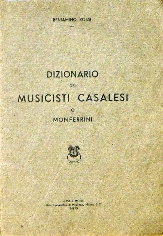 DIZIONARIO DEI MUSICISTI CASALESI O MONFERRINI
