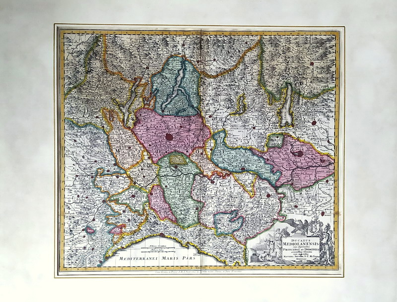 DUCATO MEDIOLANENSIS cum adjacentibus PRINCIPAT. ET DOMINIS