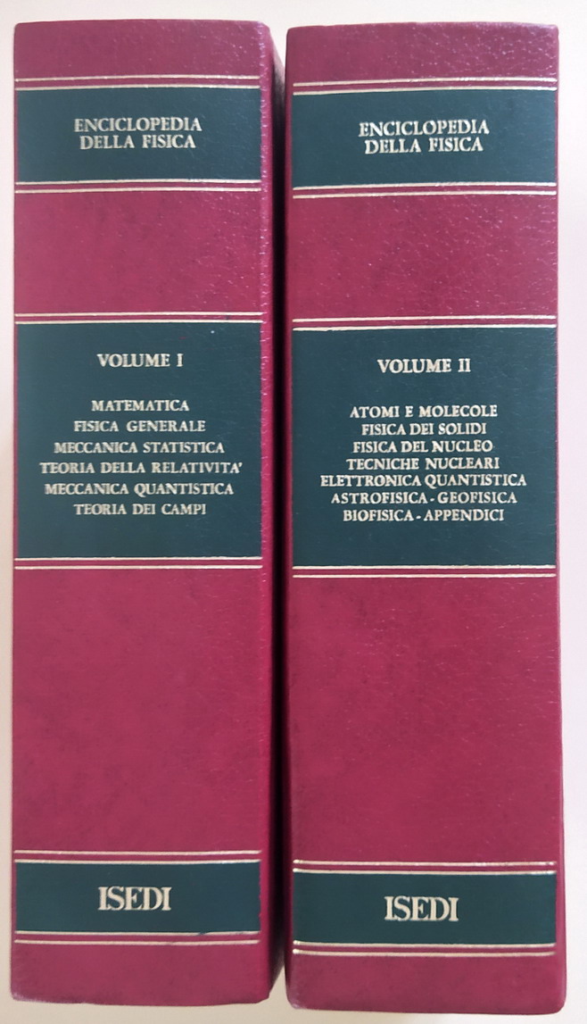 ENCICLOPEDIA DELLA FISICA (volumi I e II)