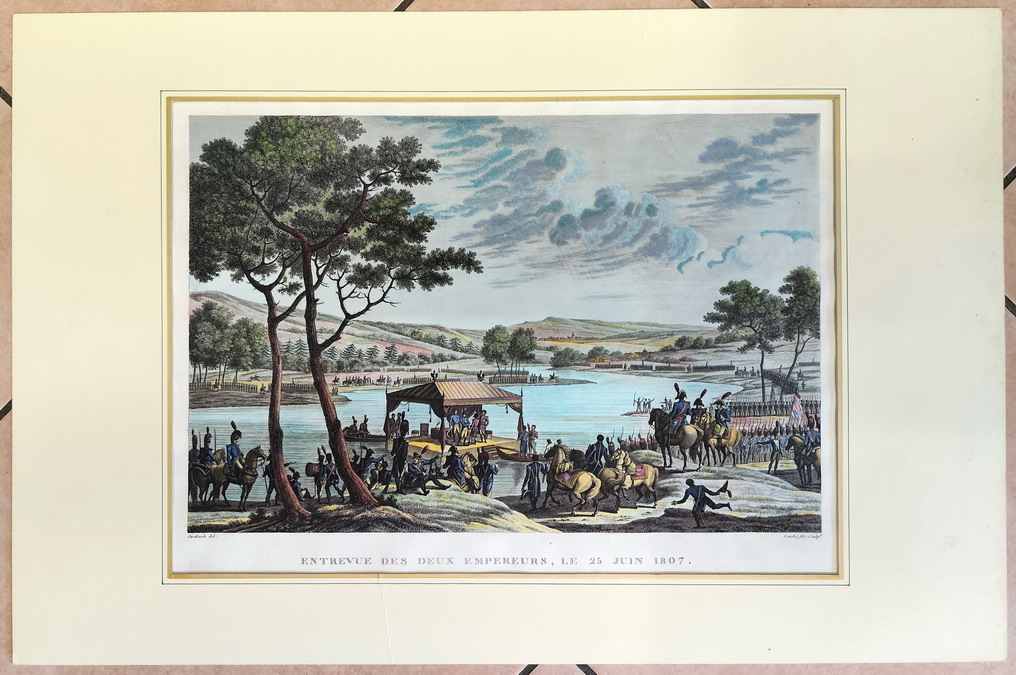 ENTREVUE DES DEUX EMPEREURS, LE 25 JUIN 1807