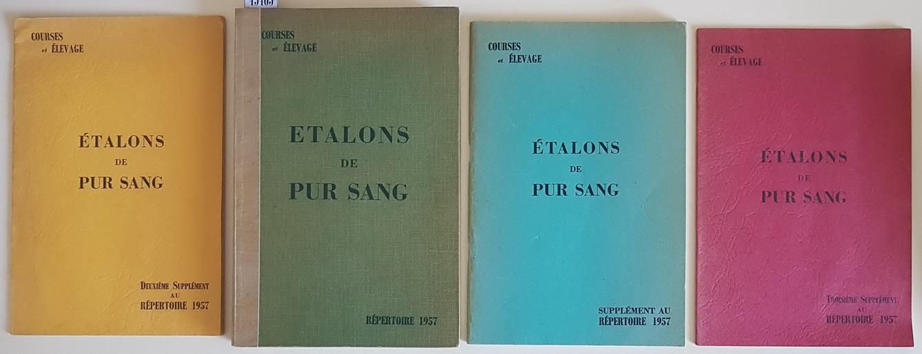 ETALONS DE PUR SANG - Repertoire 1957 unito a n. …