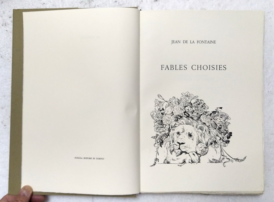 FABLES CHOISIES