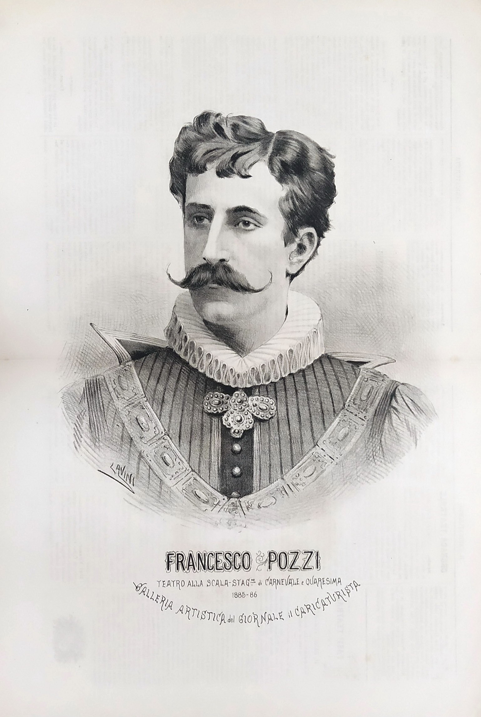 FRANCESCO POZZI - Teatro della Scala, stagione di Carnevale e …