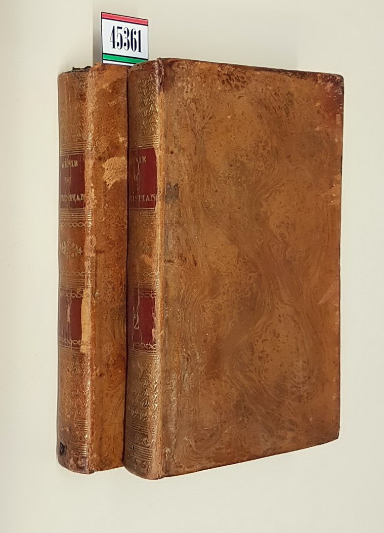 GENIE DU CHRISTIANISME ou Beaute' de la Religion Chretienne (tomes …