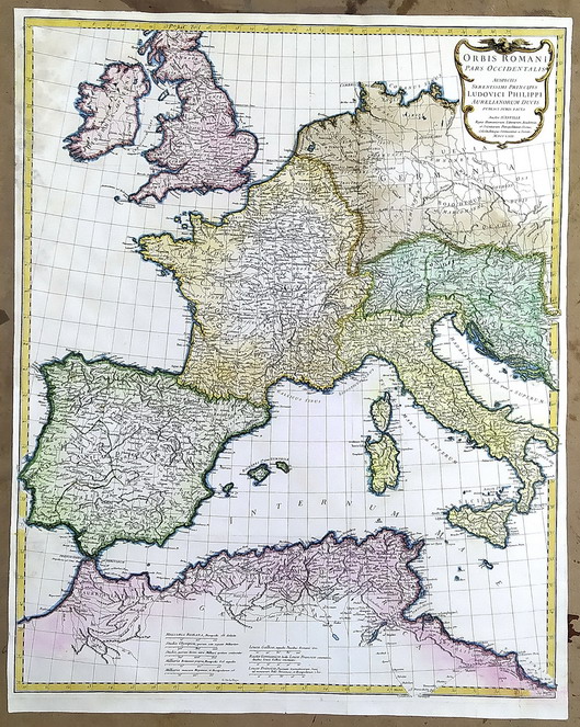 GERMANIE, FRANCE, ITALIE, ESPAGNE, ISLES BRITANNIQUES dans un Age intermediaire …