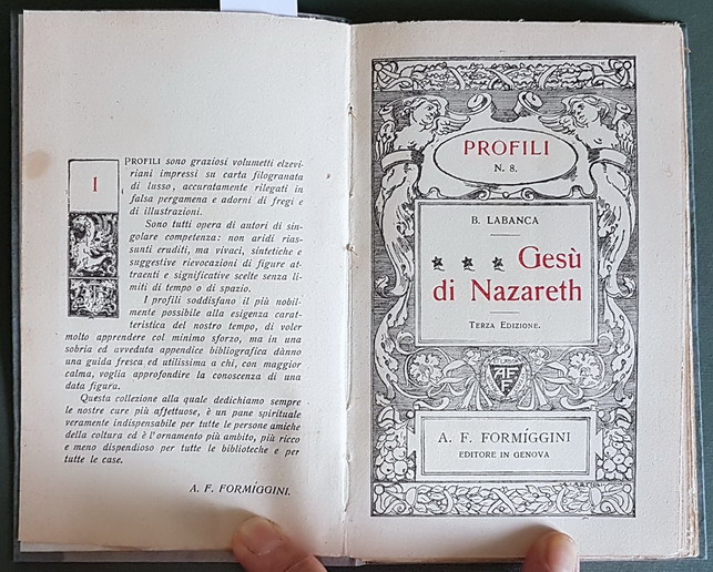 GESU' DI NAZARETH - Profili N. 8