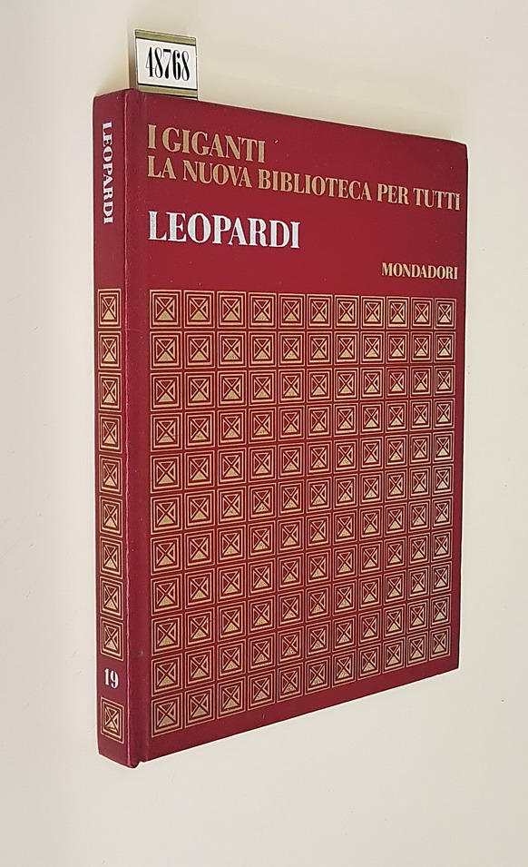 GIACOMO LEOPARDI