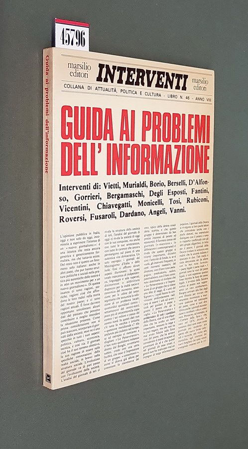 GUIDA AI PROBLEMI DELL'INFORMAZIONE